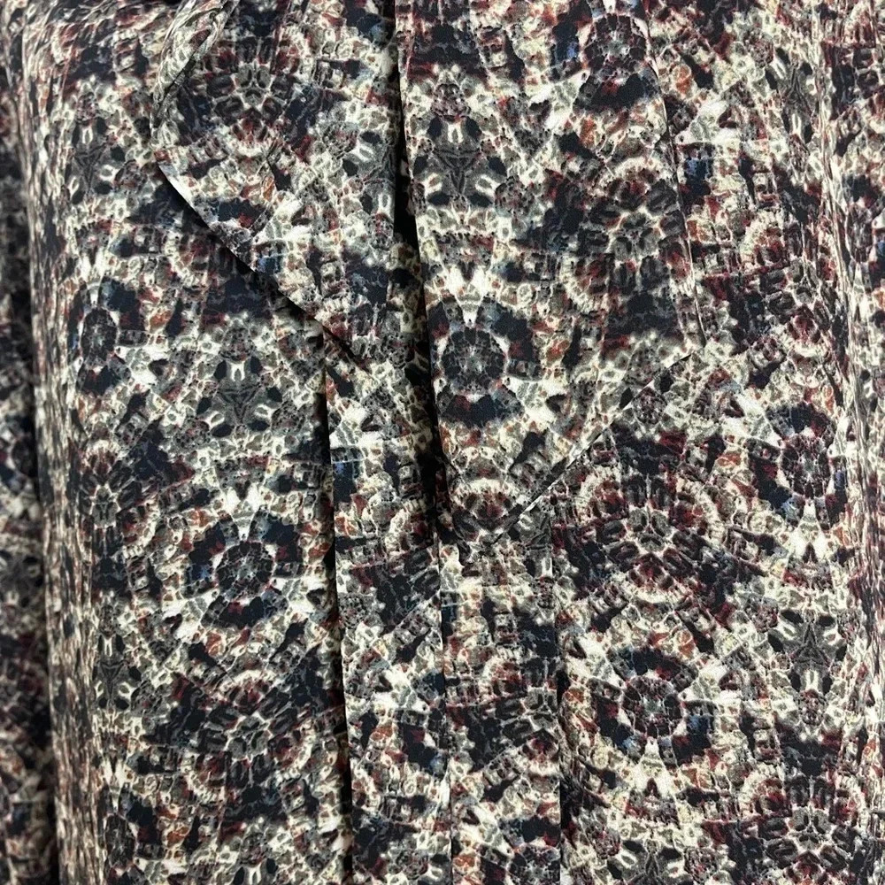 Cupio 70s Style Bow Tie Collar Dress - Picture 9 of 13